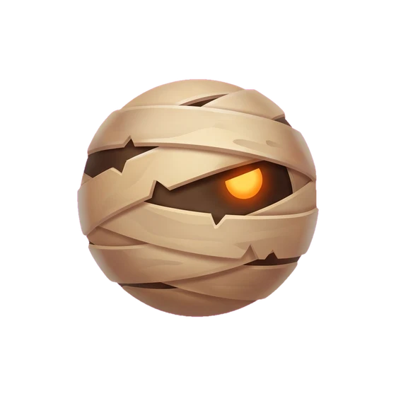 Mummy, THE DEAD marble race character